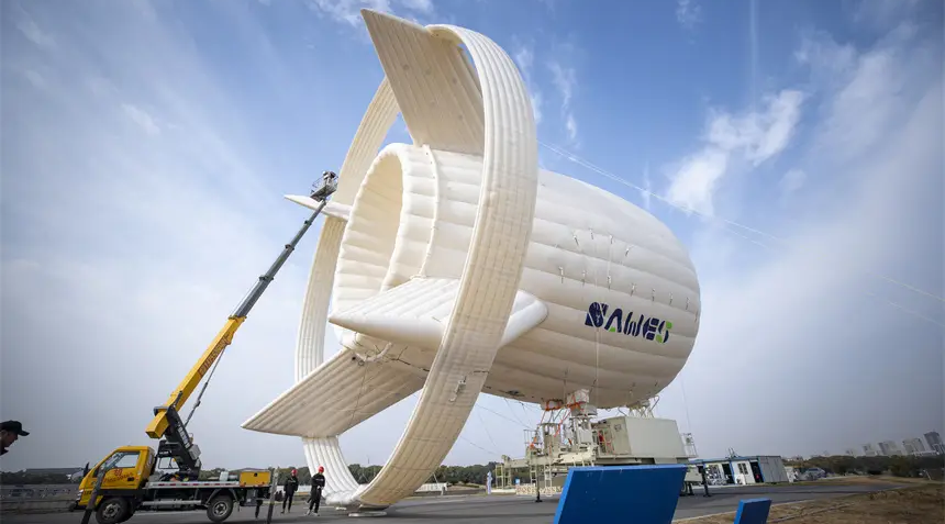 China Breaks New Ground with Megawatt-Level Airborne Wind Power Technology, Reaching Milestone in High-Altitude Energy Revolution
