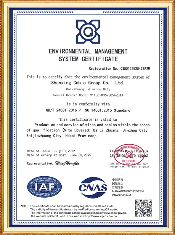 ISO 14001 Environmental Management System