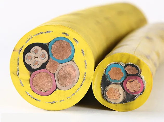 What are the models of mining cables?