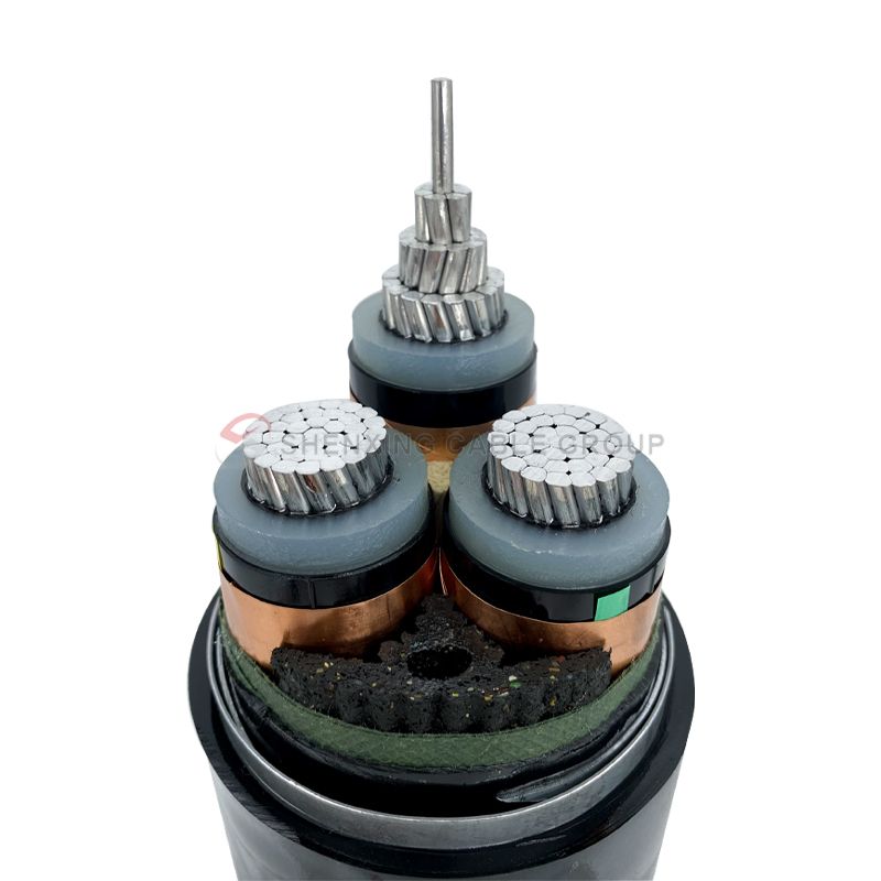 Medium Voltage Copper Core XLPE insulation with Steel Tape Armor Power cable