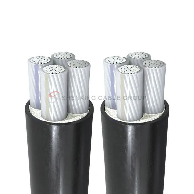 Medium Voltage Aluminum Core XLPE Insulated PVC Power Cable