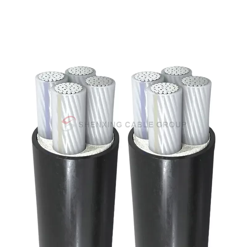 Medium Voltage Aluminum Core XLPE Insulated PVC Power Cable