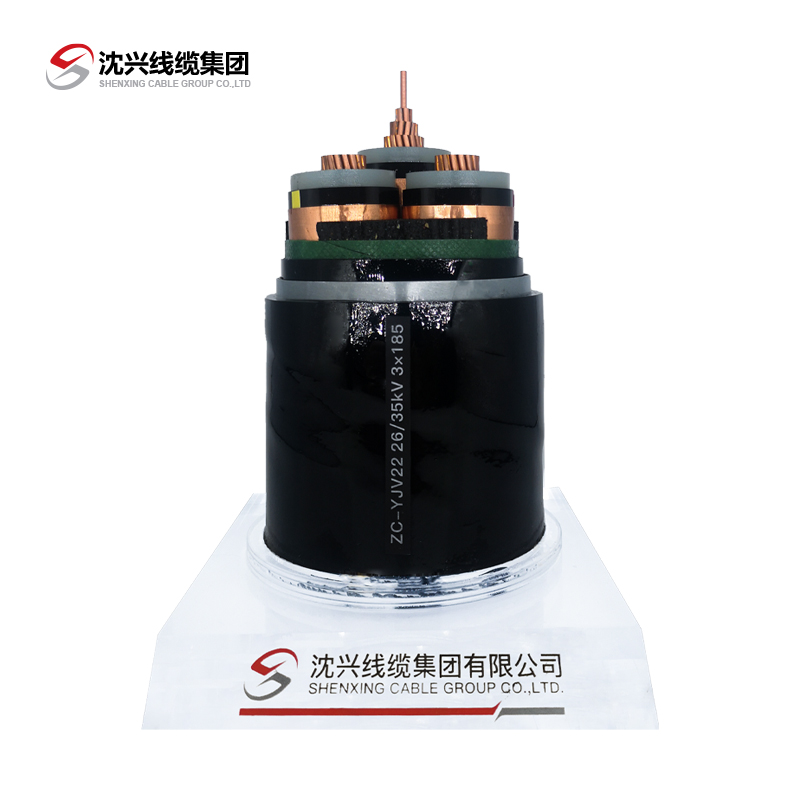 Medium Voltage Copper Core XLPE insulation with Steel Tape Armor Power cable