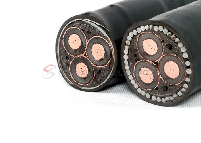 110kv Copper Core XLPE Insulated Lead Sheathed PE Sheathed Power Cable
