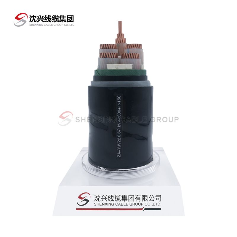 Copper Core XLPE Insulated Steel Tape Armored PVC Sheathed Power Cable
