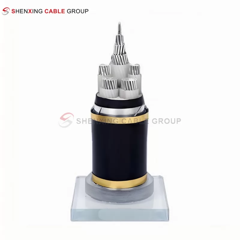 Aluminum Core XLPE Insulated STA Polyethylene Sheathed Power Cable