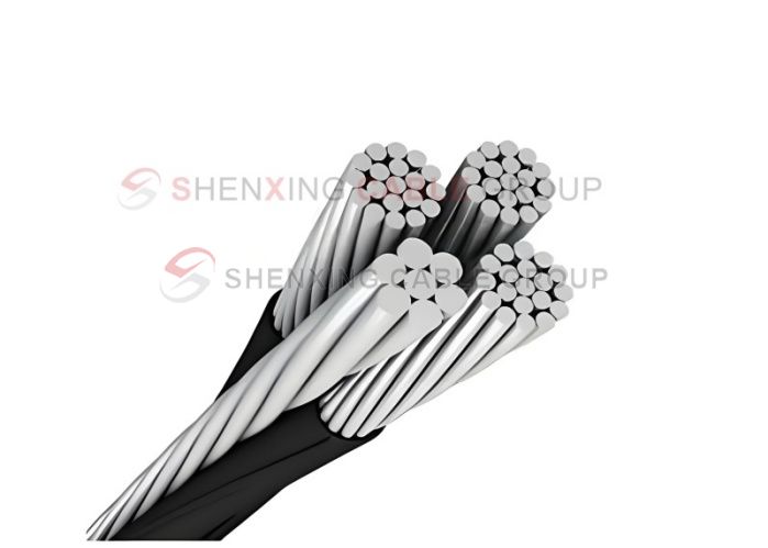 All aluminum core insulated overhead cable