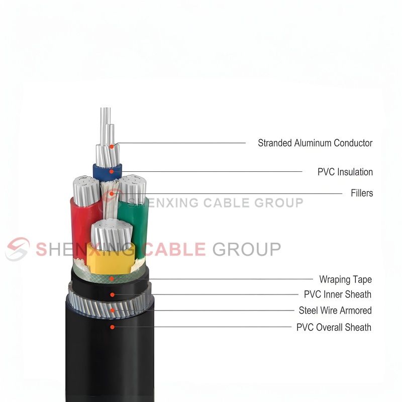 PVC Armored Power Cable