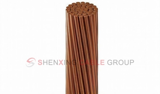 Bare conductor cable-pure copper stranded wire