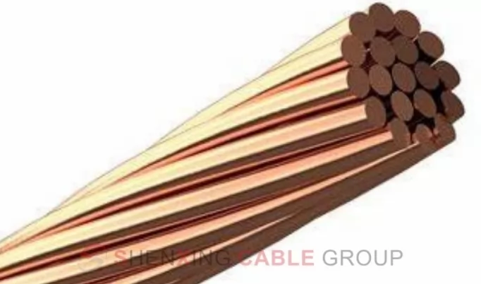 Bare conductor cable-pure copper stranded wire