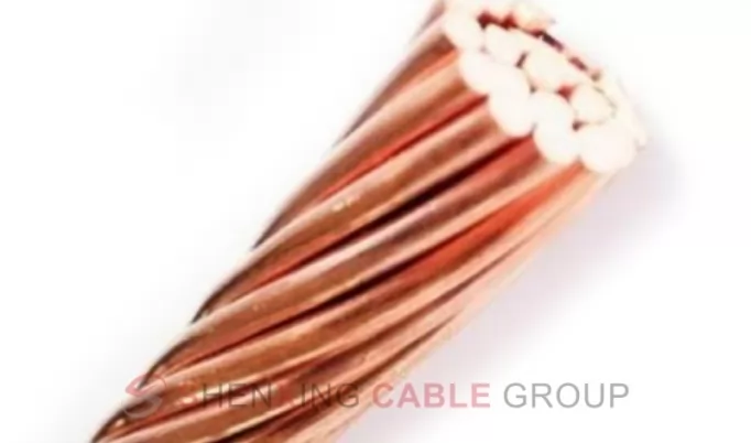 Bare conductor cable-pure copper stranded wire