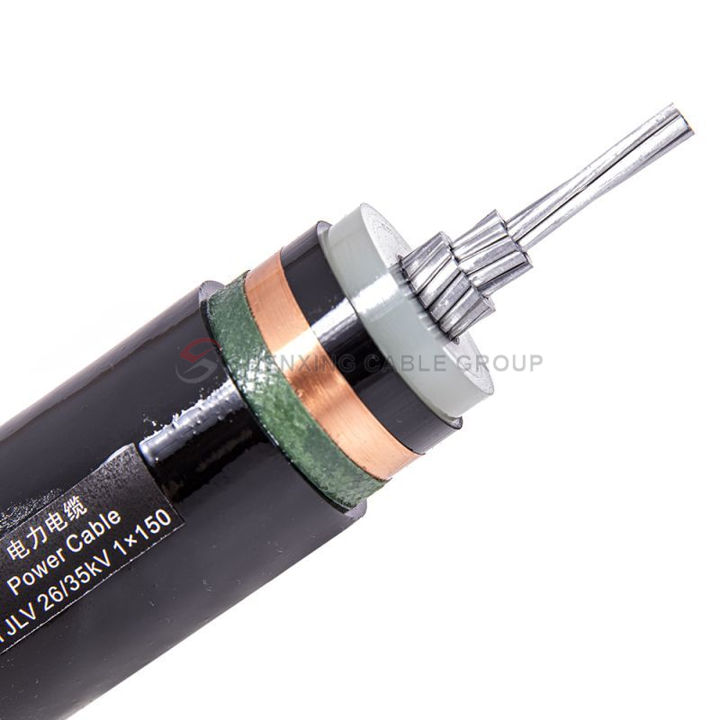 Medium Voltage Aluminum Core XLPE Insulated PVC Power Cable