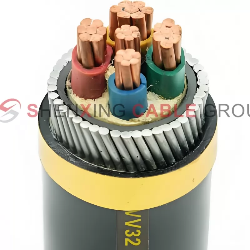 Low Voltage VV32 Cable | 0.6/1kV Steel Wire Armored Power Cable Manufacturer-SHENXING CABLE 