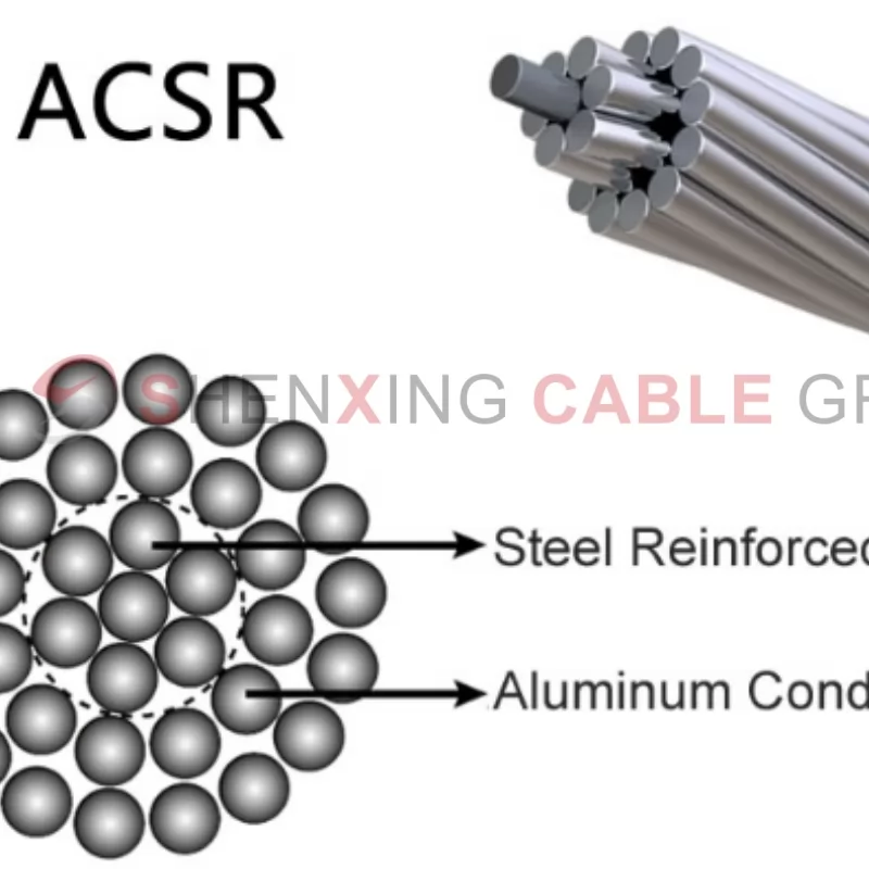 ASTM Standard ACSR Conductor – Aluminium Conductor Steel Reinforced