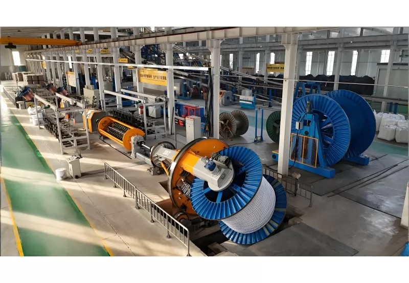 Cable making equipment